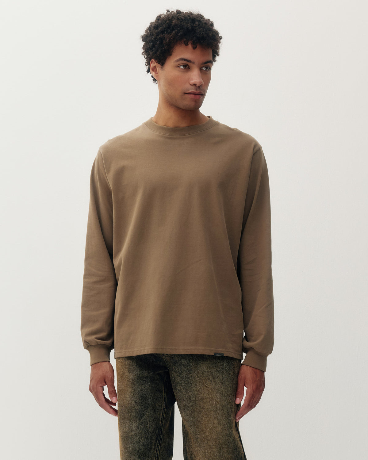 LS Final Boss Tee - Taupe-1