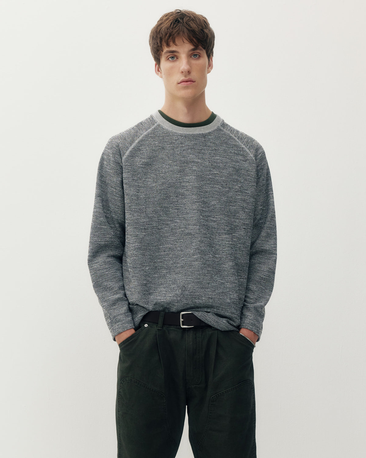 Marled Thermal - Marled Grey-1