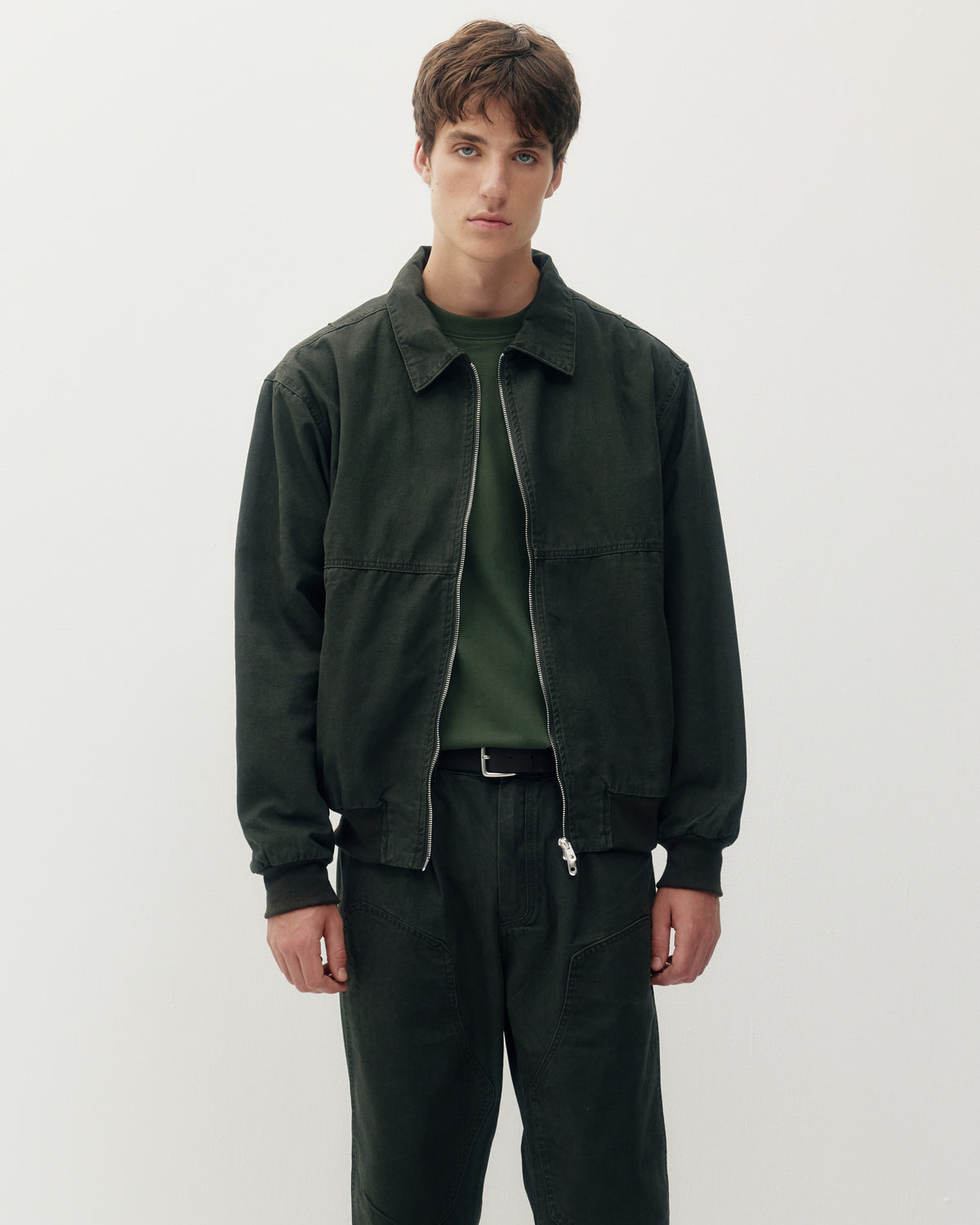Oxford Bomber - Olive-1