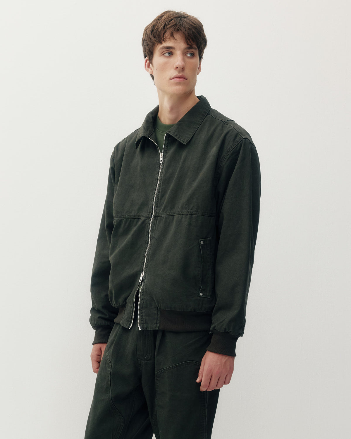 Oxford Bomber - Olive-2
