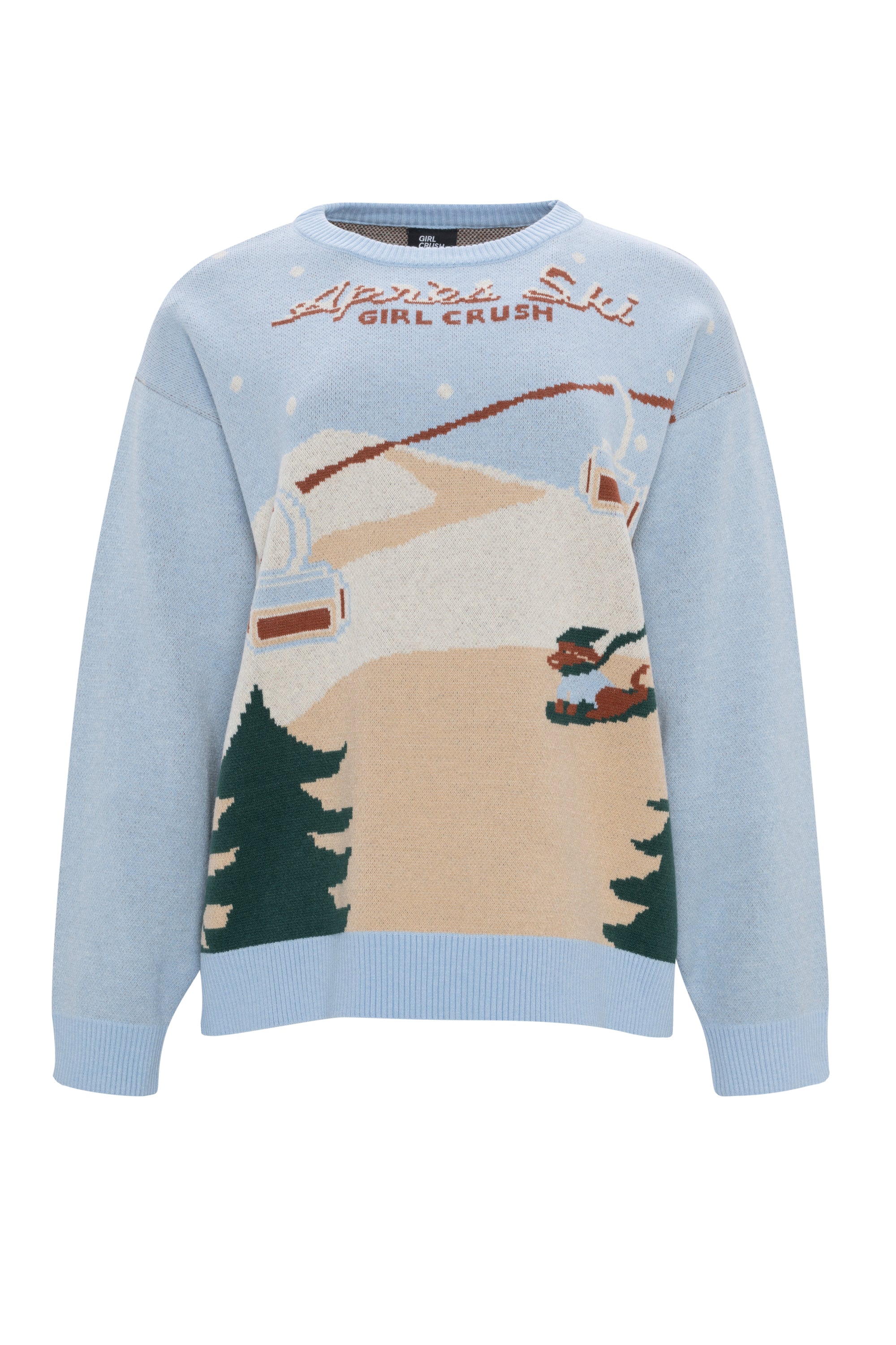 Navy Après-Ski Pull - Mountain Georges