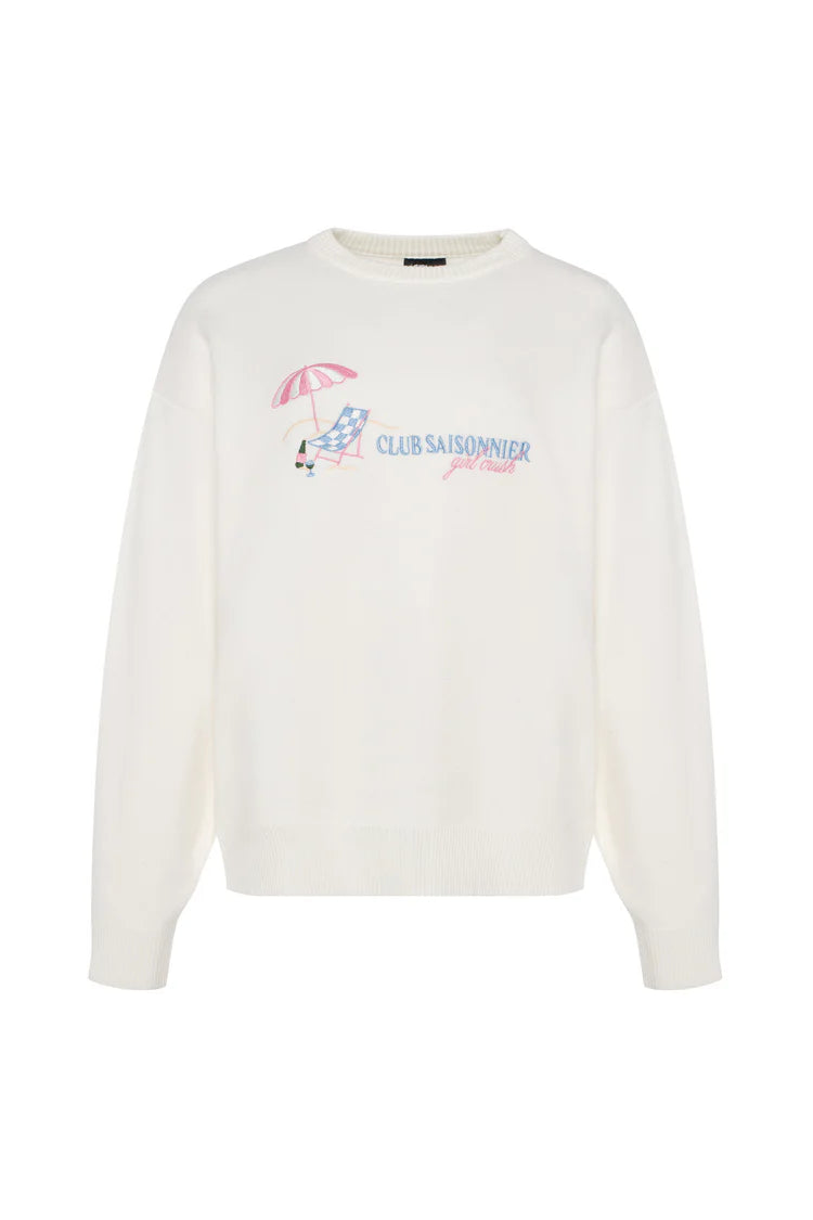Pull Club Saisonnier - White