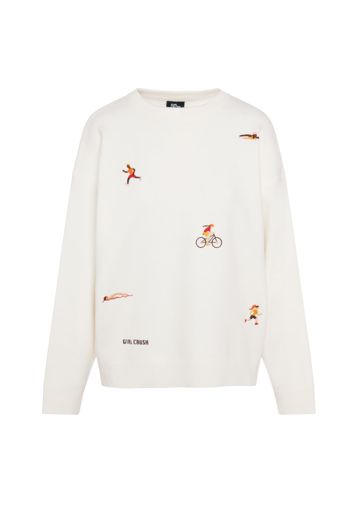 Pull Souvenir - L'Athlétique - Blanc-1