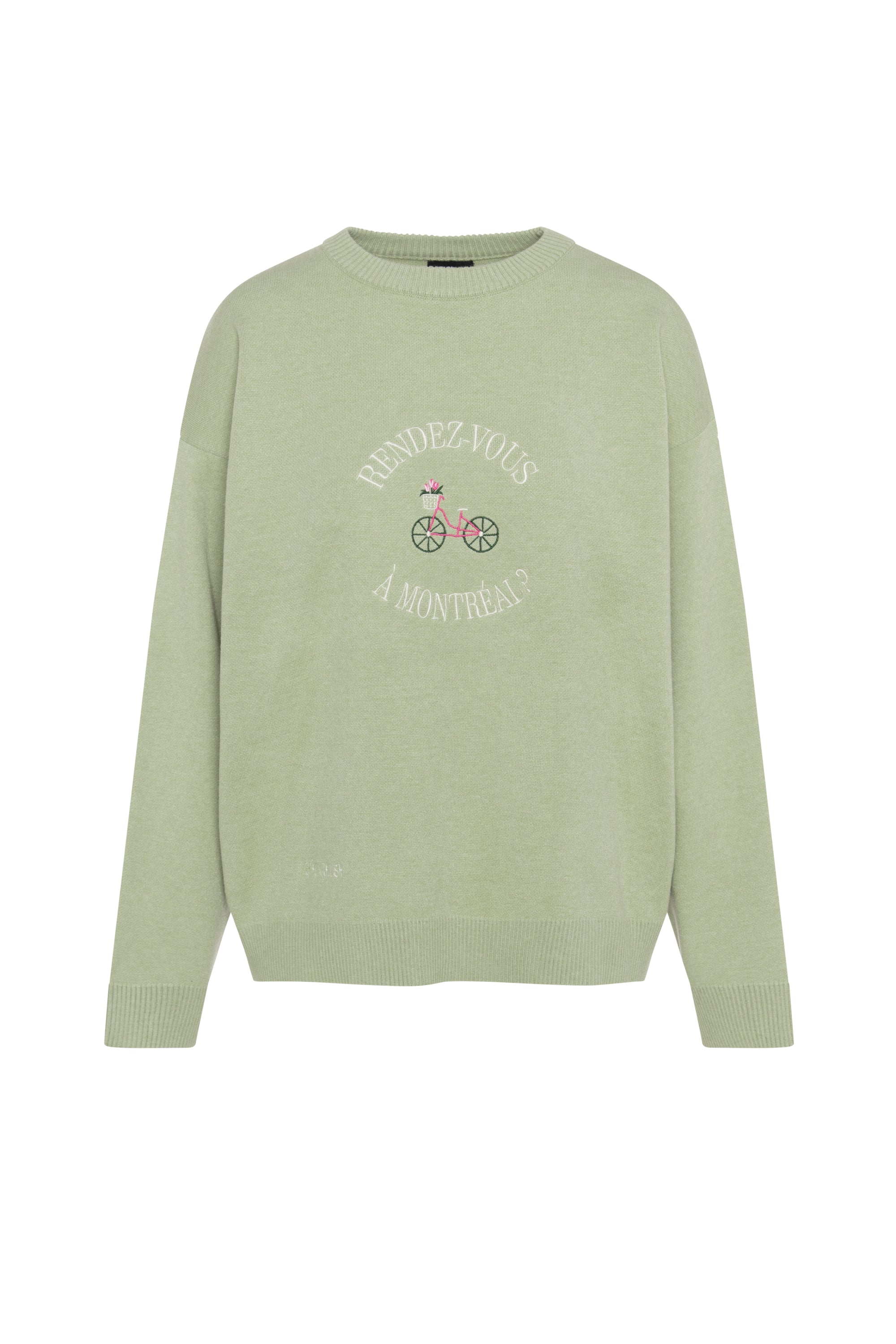 Souvenir Pull - RDV à Montréal - Sage Green