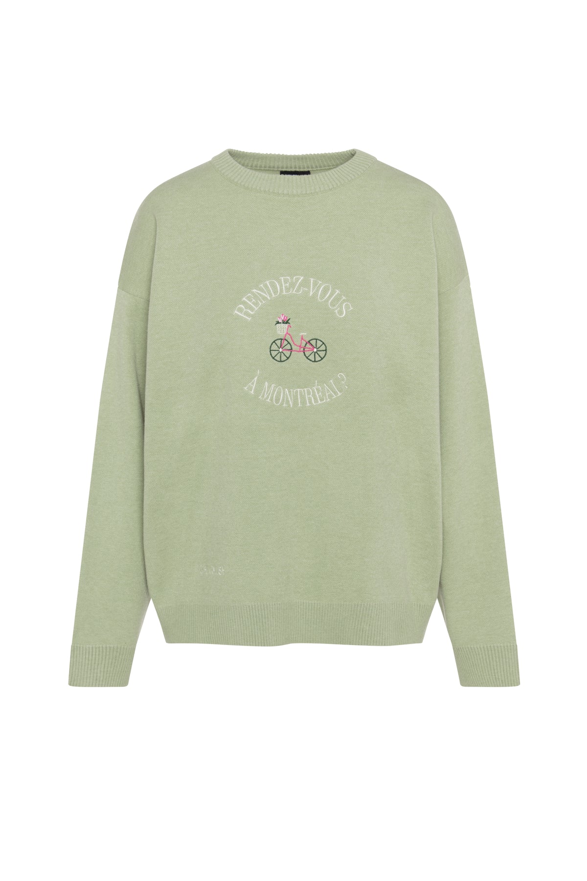 Souvenir Pull - RDV à Montréal - Sage Green-1