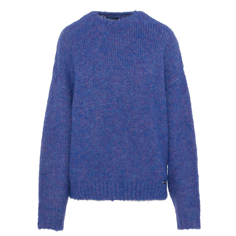 Pull Poilu Ample - Cobalt