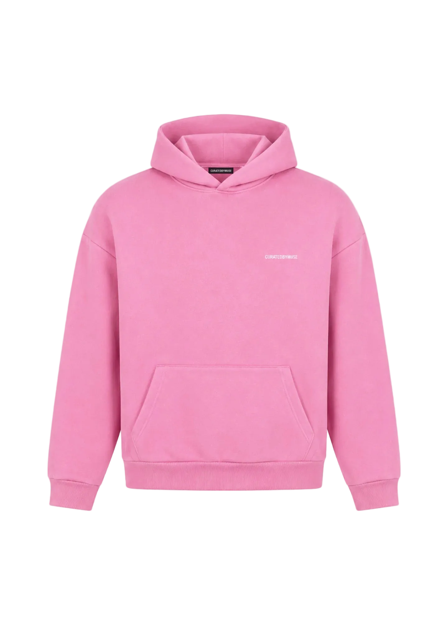 French Terry Hoodie - Pink Lemonade