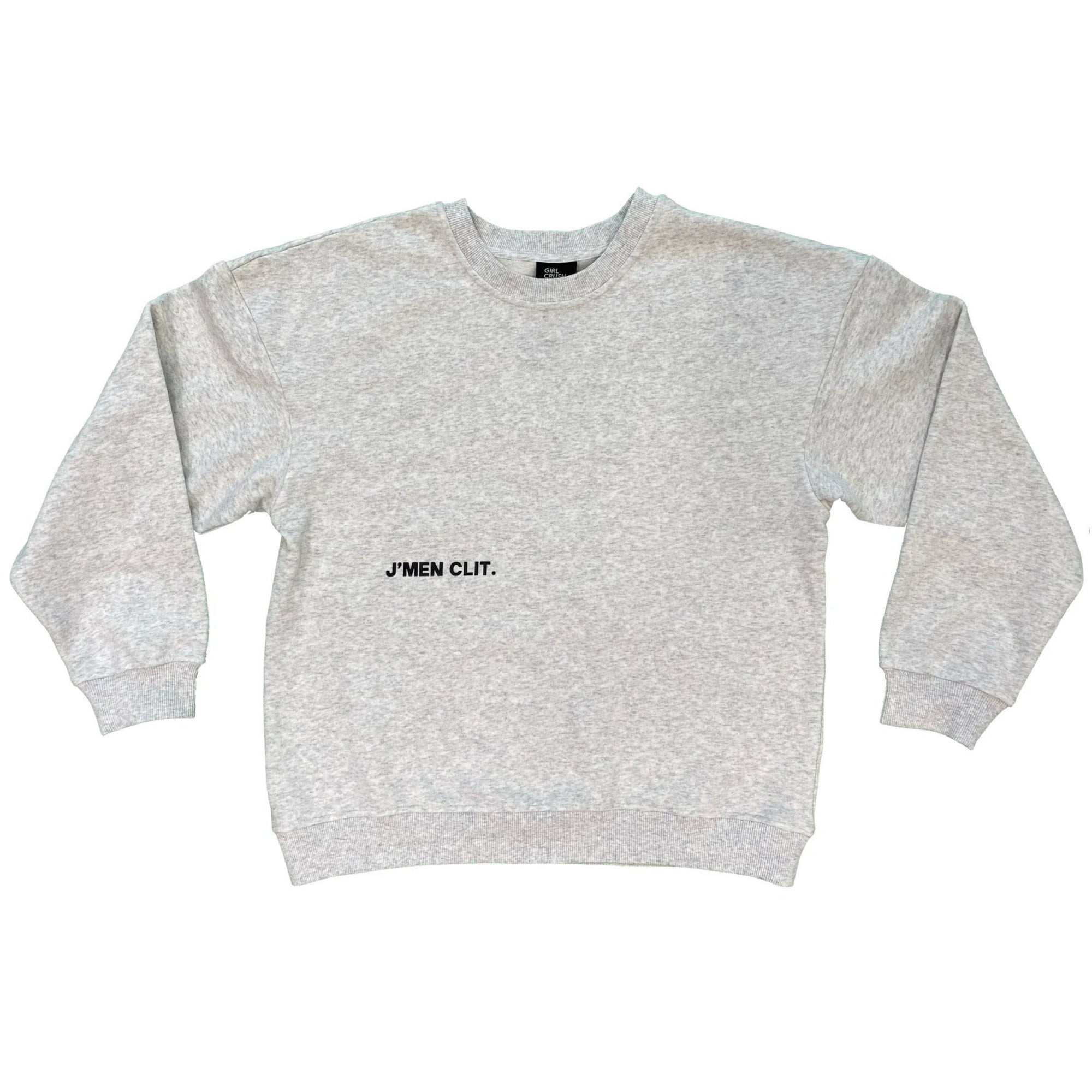 Grey J'men Clit Crewneck