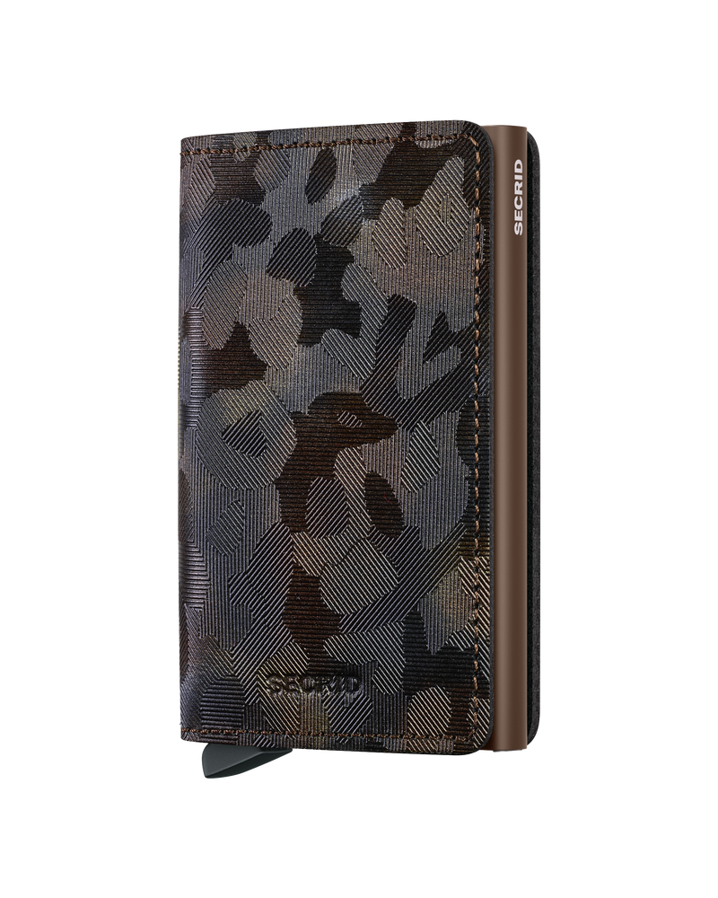 Slimwallet Jungle - Brown