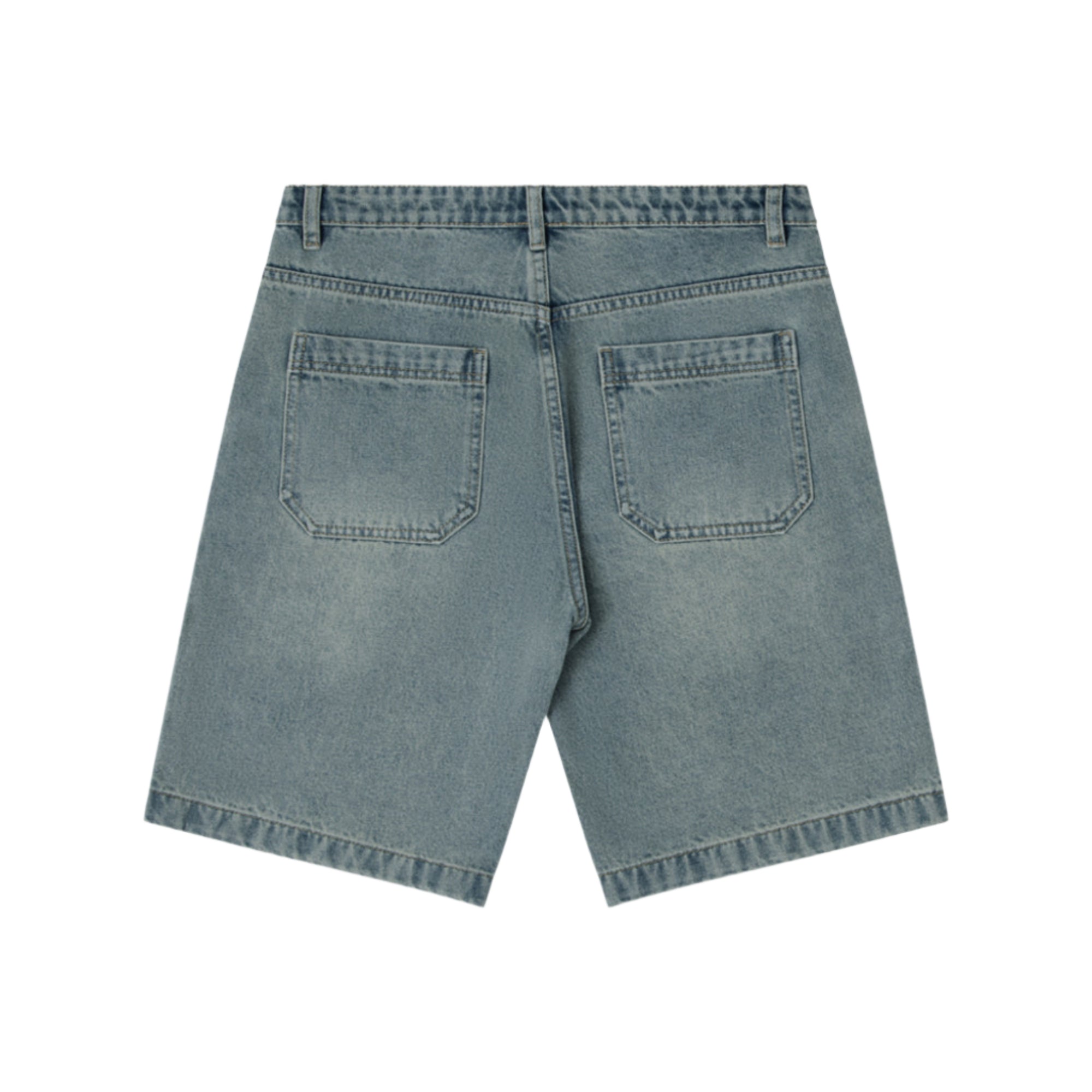 Vintage Blue Denim Bermuda Denim