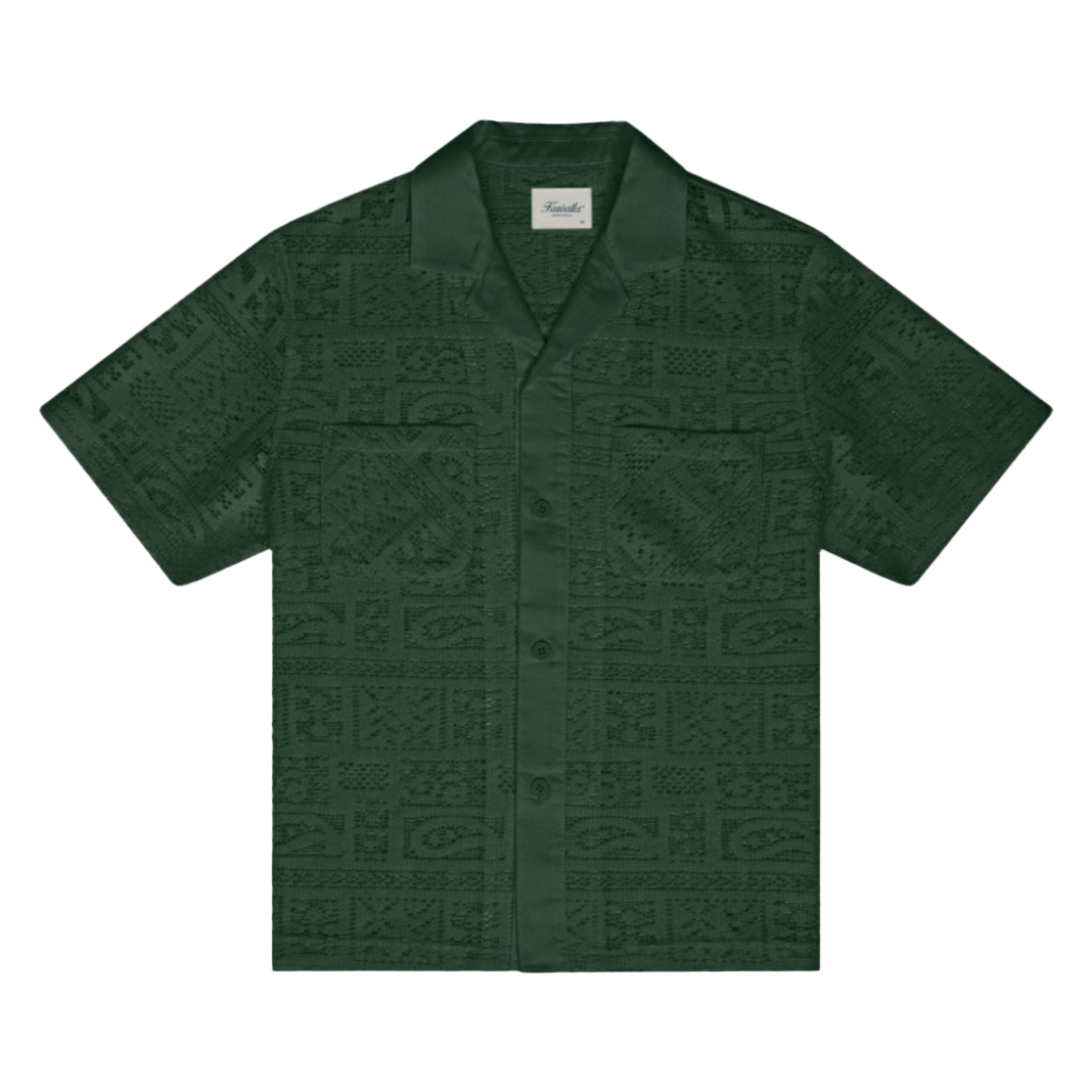 Green Crochet Yacht Shirt 2.0