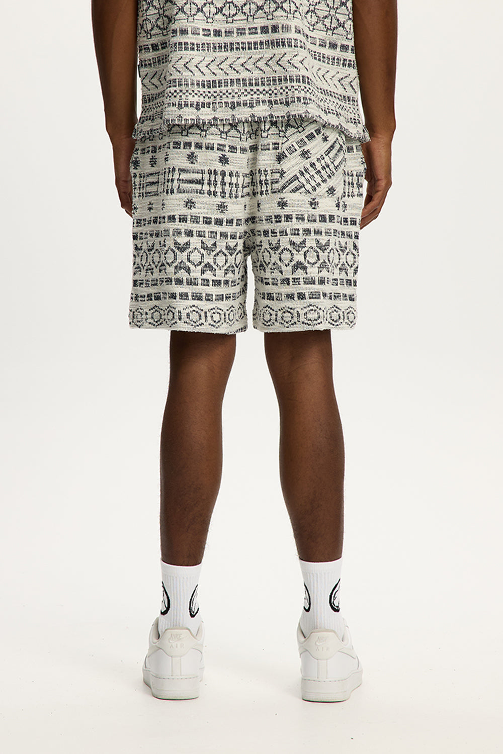 Jacquard Tribal Short - Blue