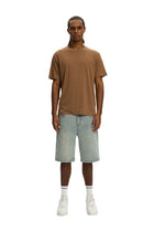 Brown Linen Essential Tee