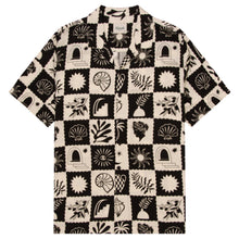 Mediterranean Black Beach Shirt