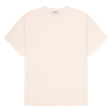 Flat White Wave Knit Tee