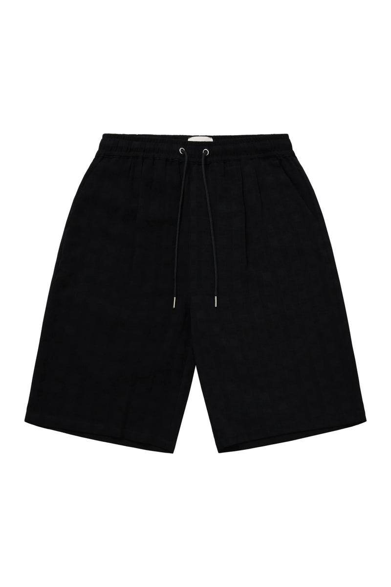 Short texturé - Noir
