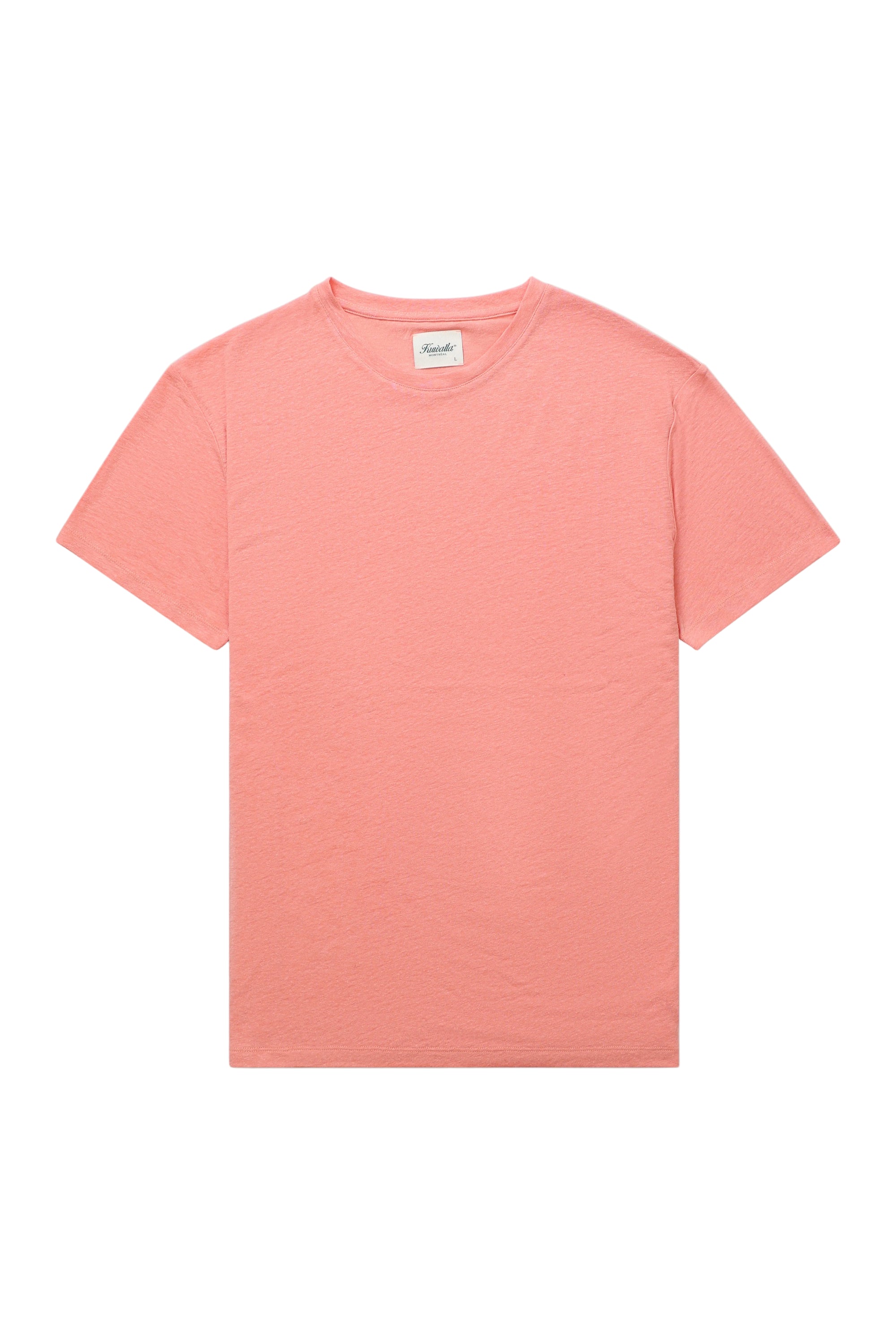 T-shirt en lin - Corail