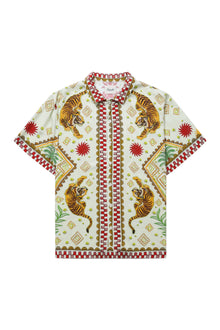 Beach Shirt - Tiger Cream