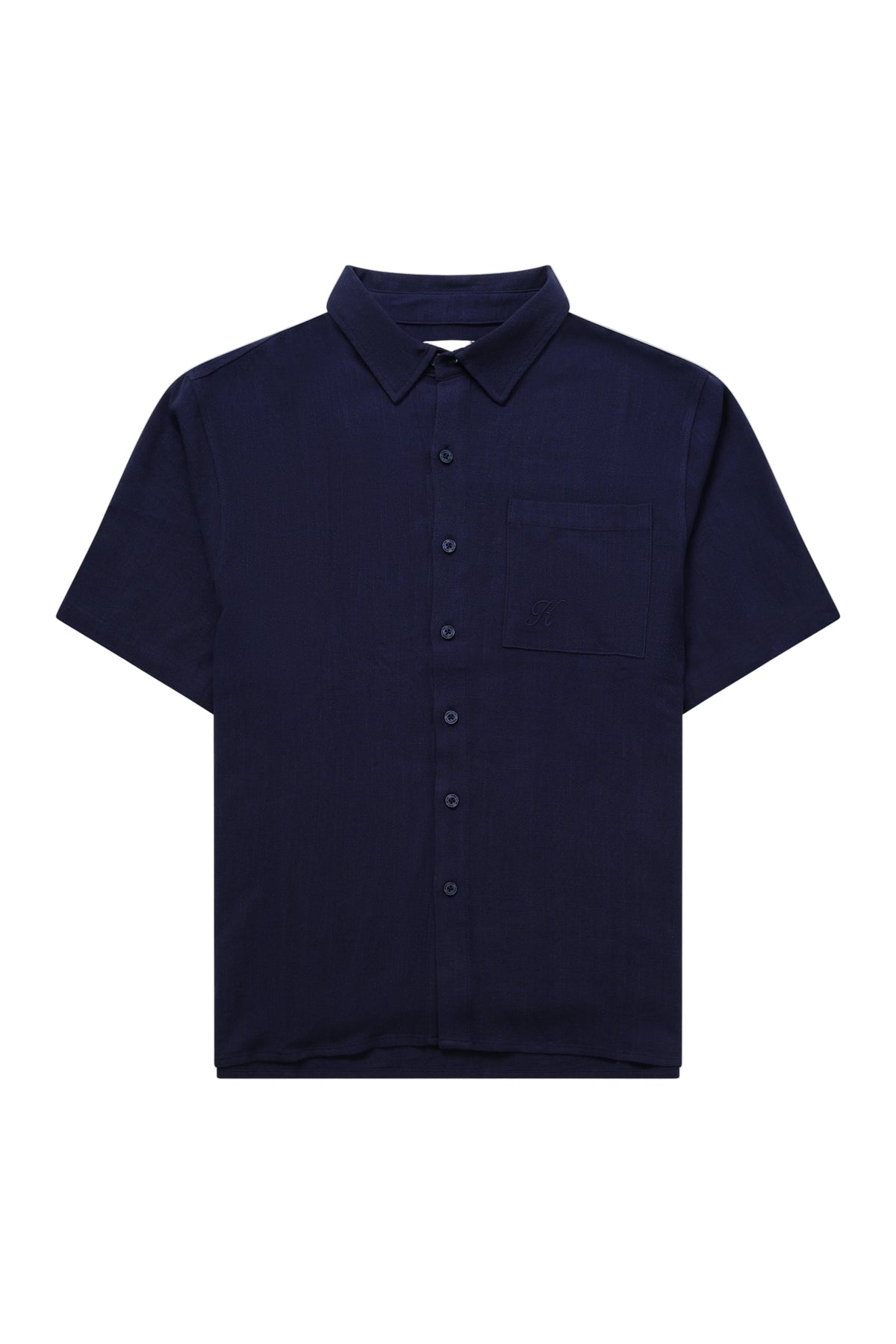 Chemise en lin - Bleu marine