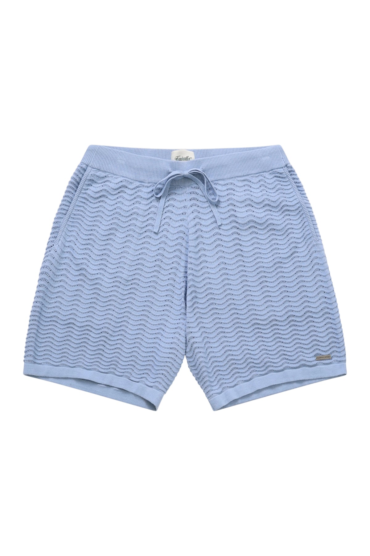 Wave Knit Shorts - Rain Washed-1