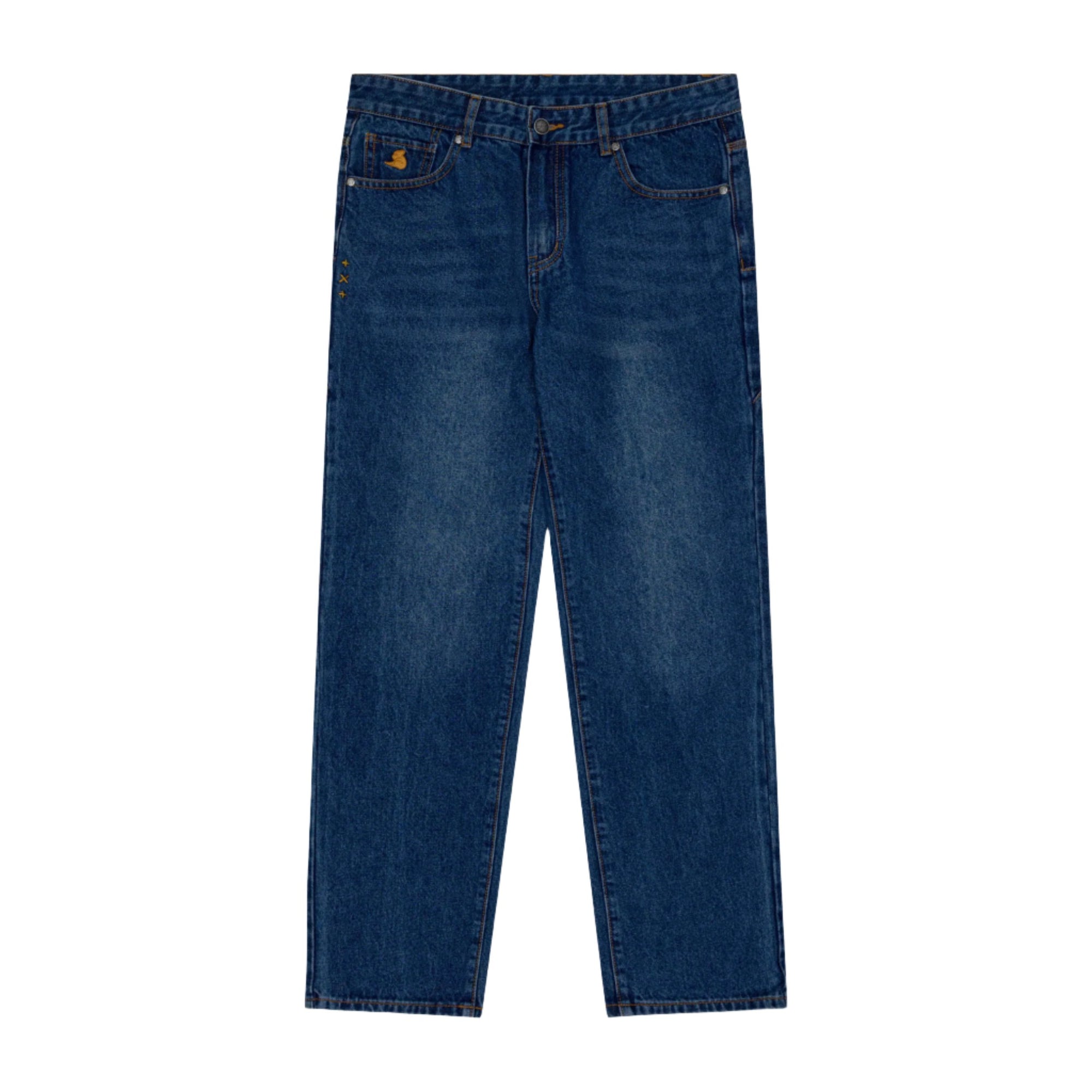 Dark Blue Loose Denim
