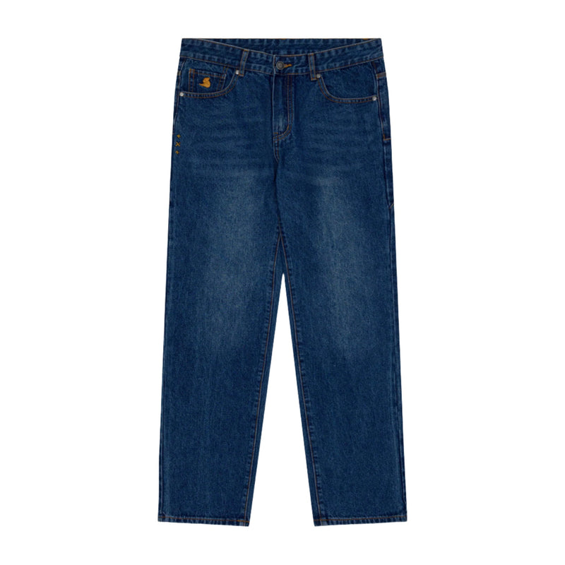 Dark Blue Loose Denim