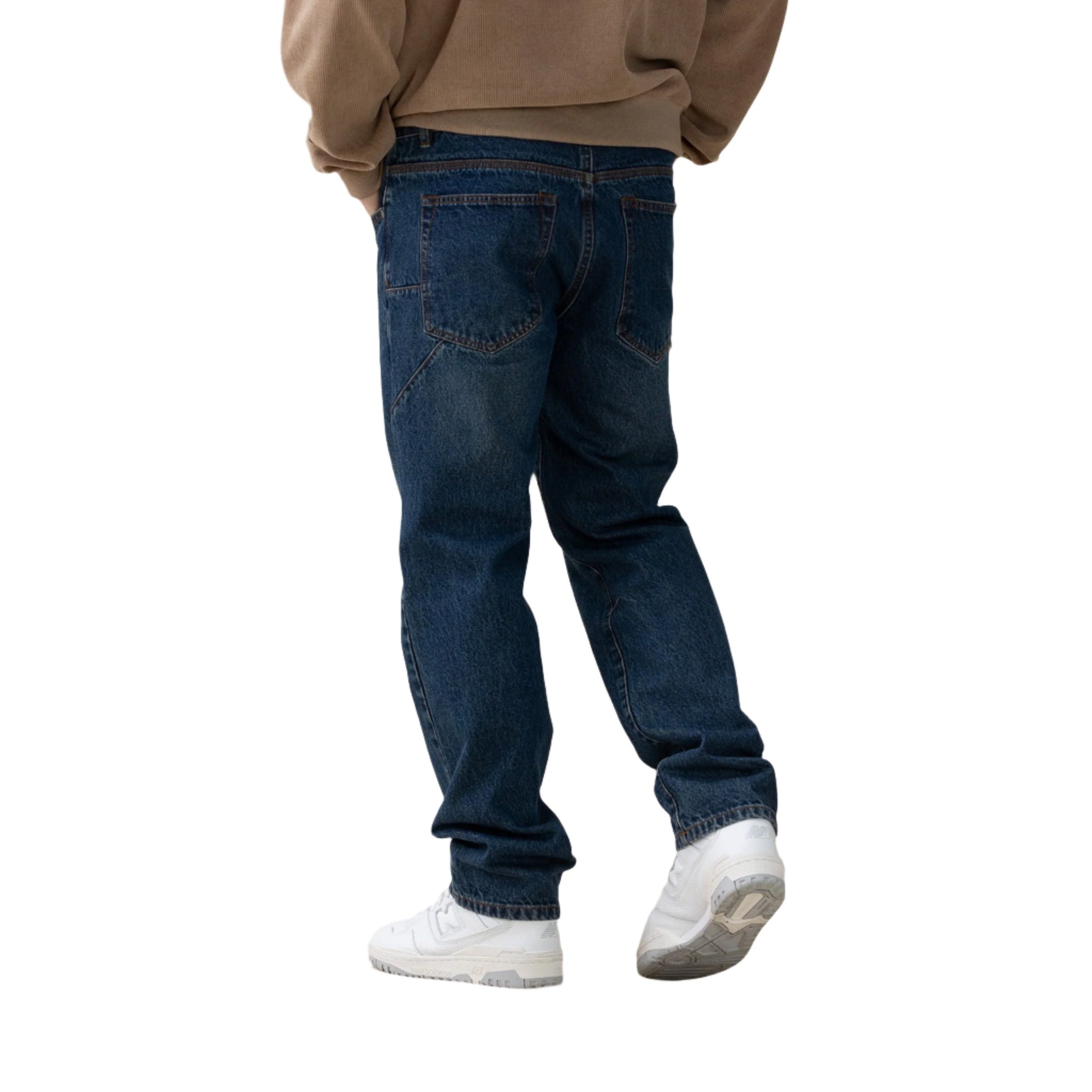 Dark Blue Performance Denim - Slim
