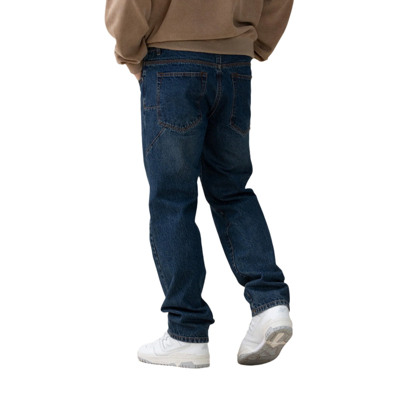 Dark Blue Performance Denim - Slim