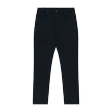 Black Super Stretch Knit Denim - Slim