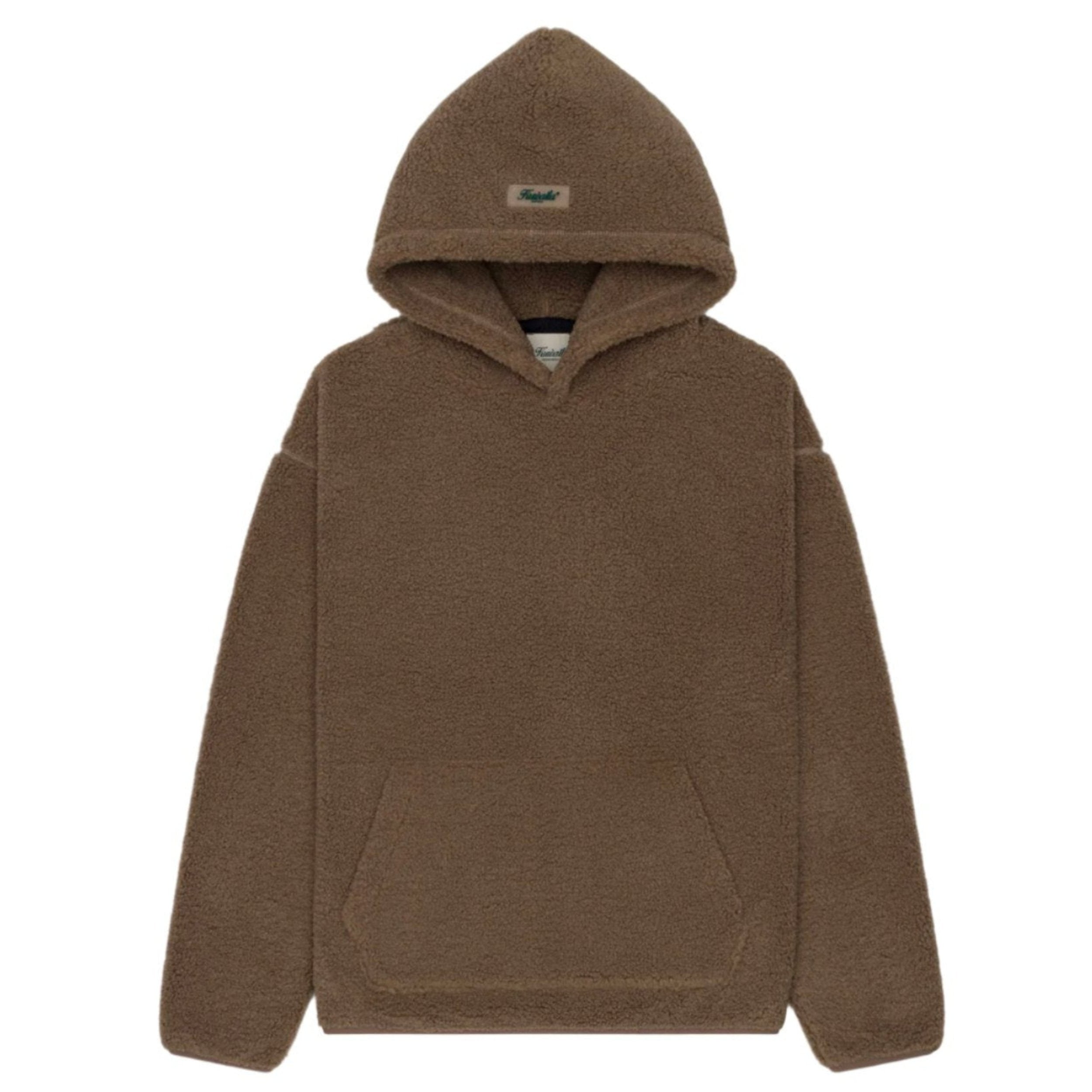 Taupe Plush Hoodie