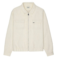 Cream Plush Pocket Overshirt