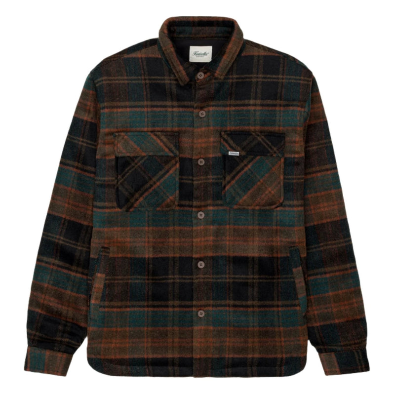 Spruce Quilted Plaid Jacket
