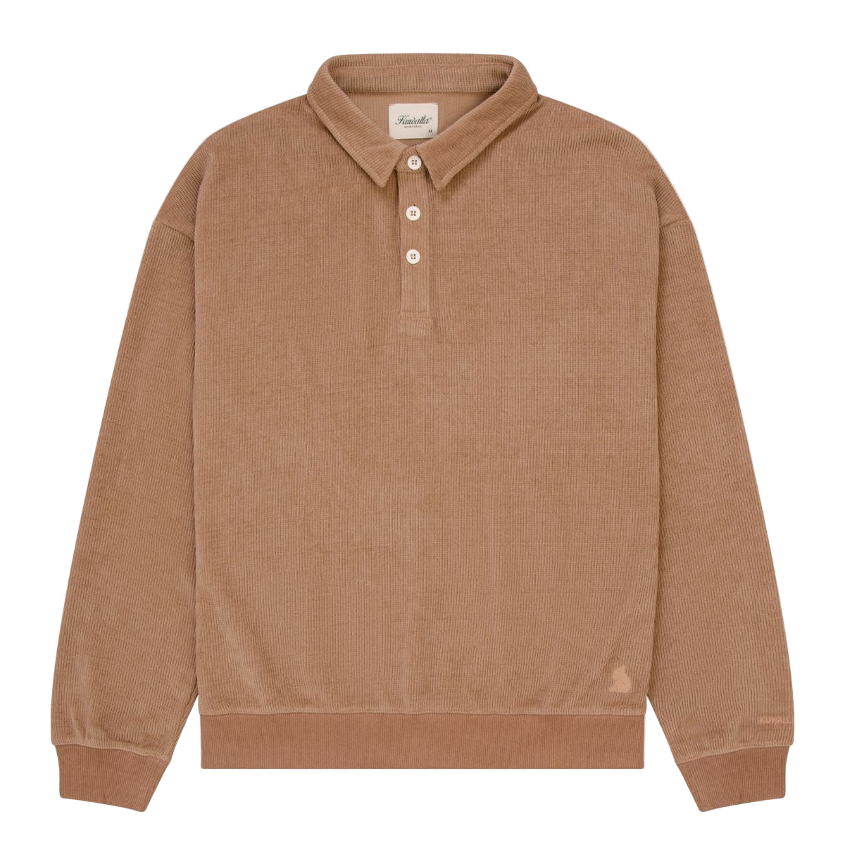 Chenille Polo - Brown
