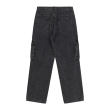 Baggy Cargo Denim - Grey