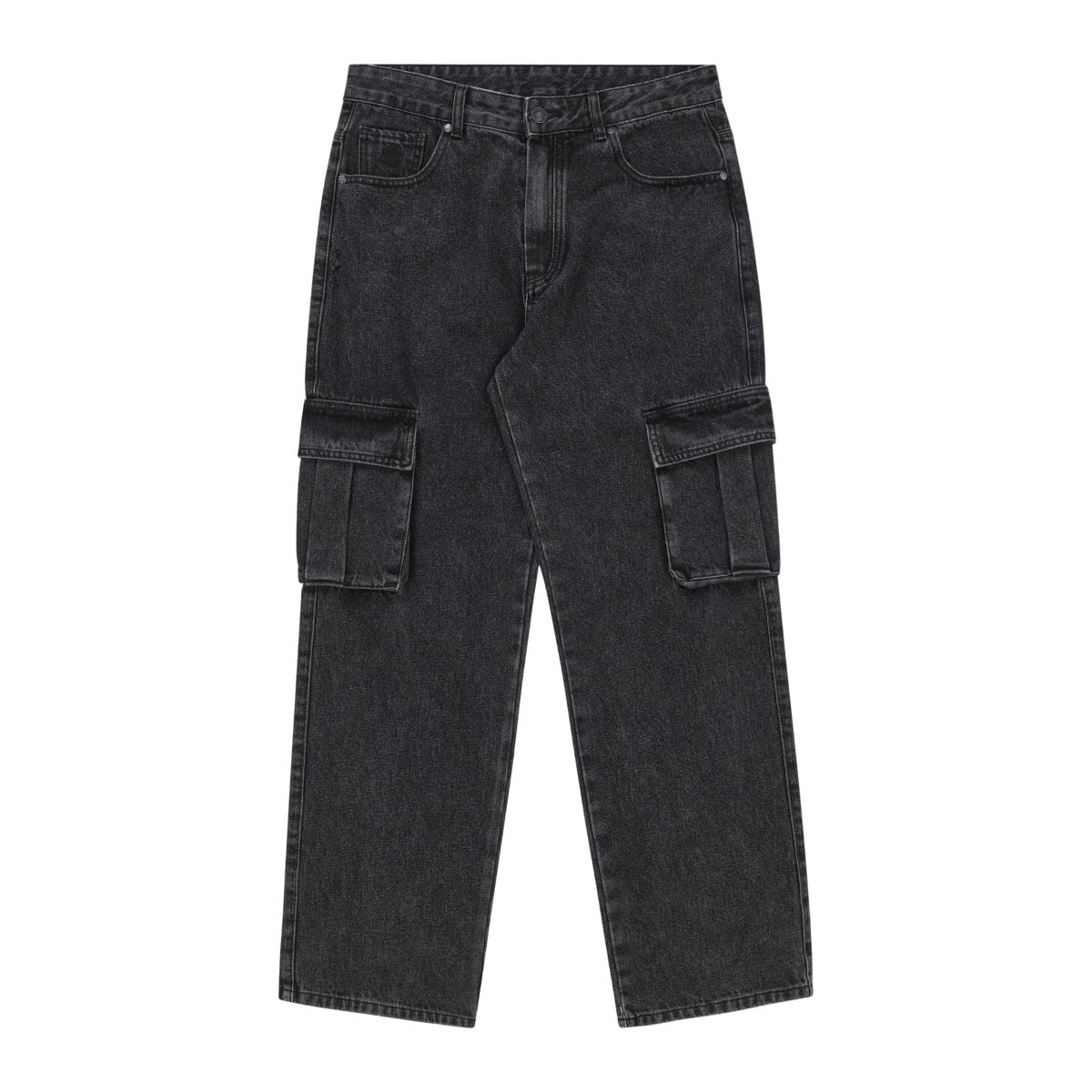 Baggy Cargo Denim - Grey