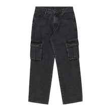 Baggy Cargo Denim - Grey