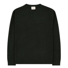 Textured Knit Crew - Pine