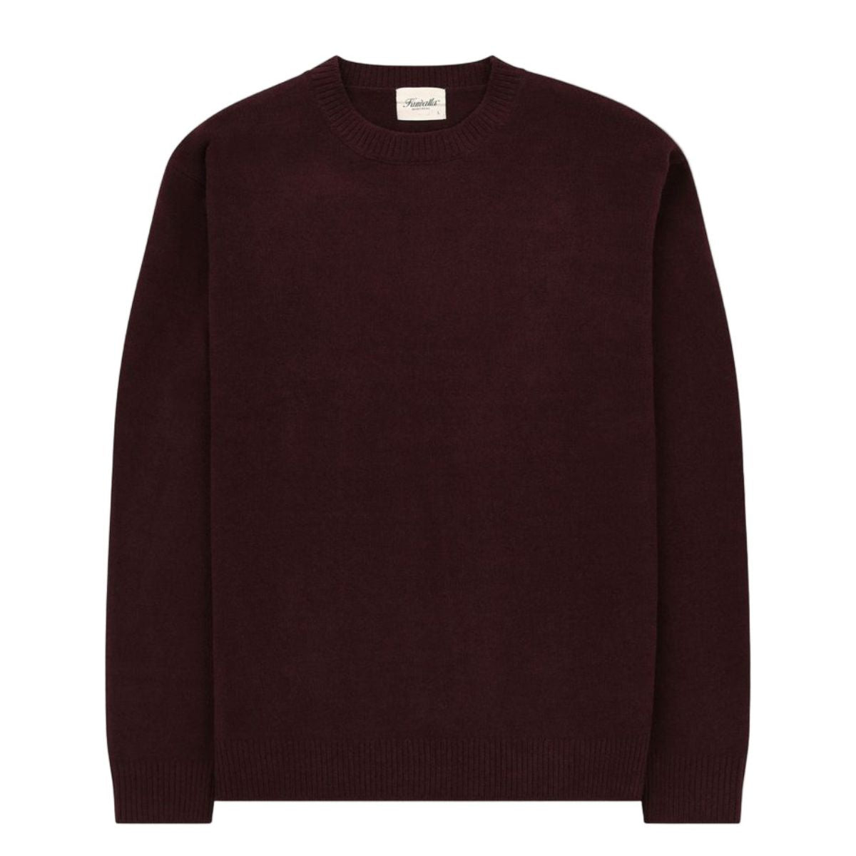 Textured Knit Crew - Fig