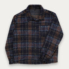 Faux Mohair Shirt - Navy