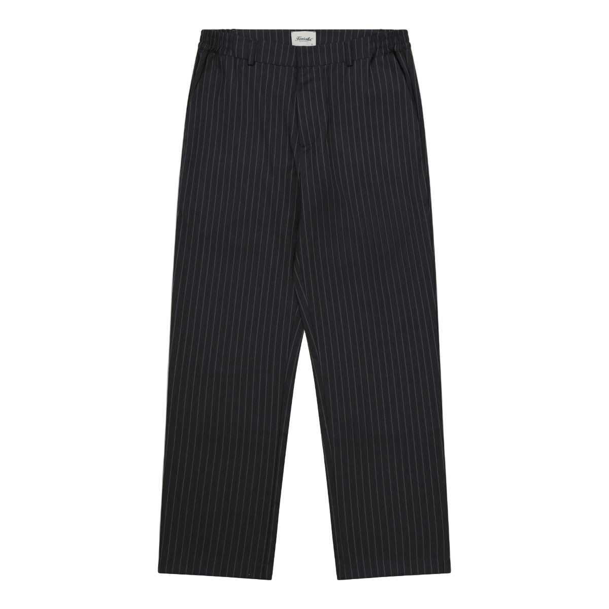 Pinstripe Ponti Trouser - Grey