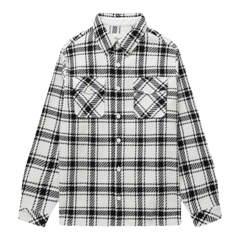 Heavyweight Plaid Shirt - Cream