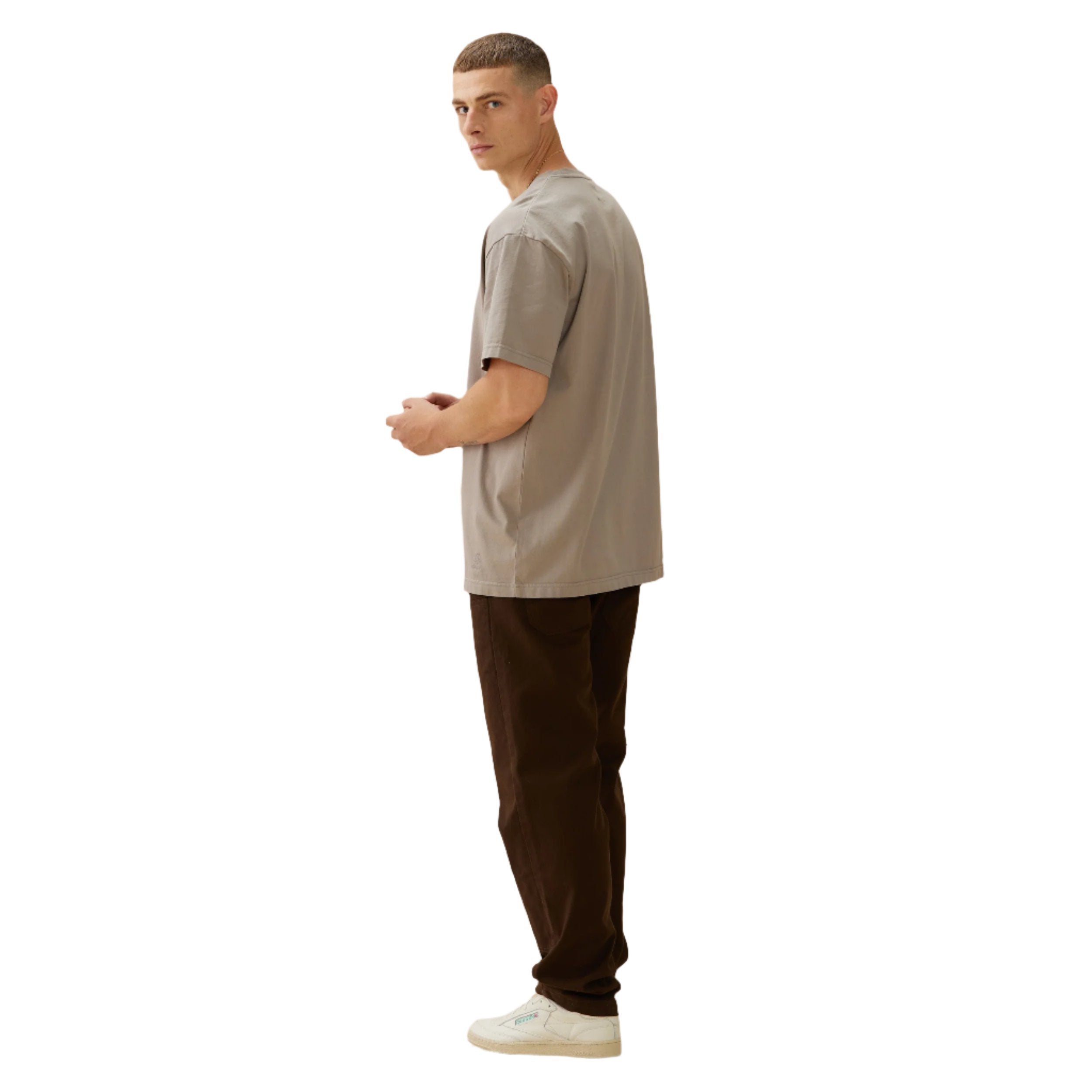 Taupe Boss Tee