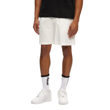 Off White Linen Cargo Short