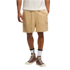 Short cargo en lin beige
