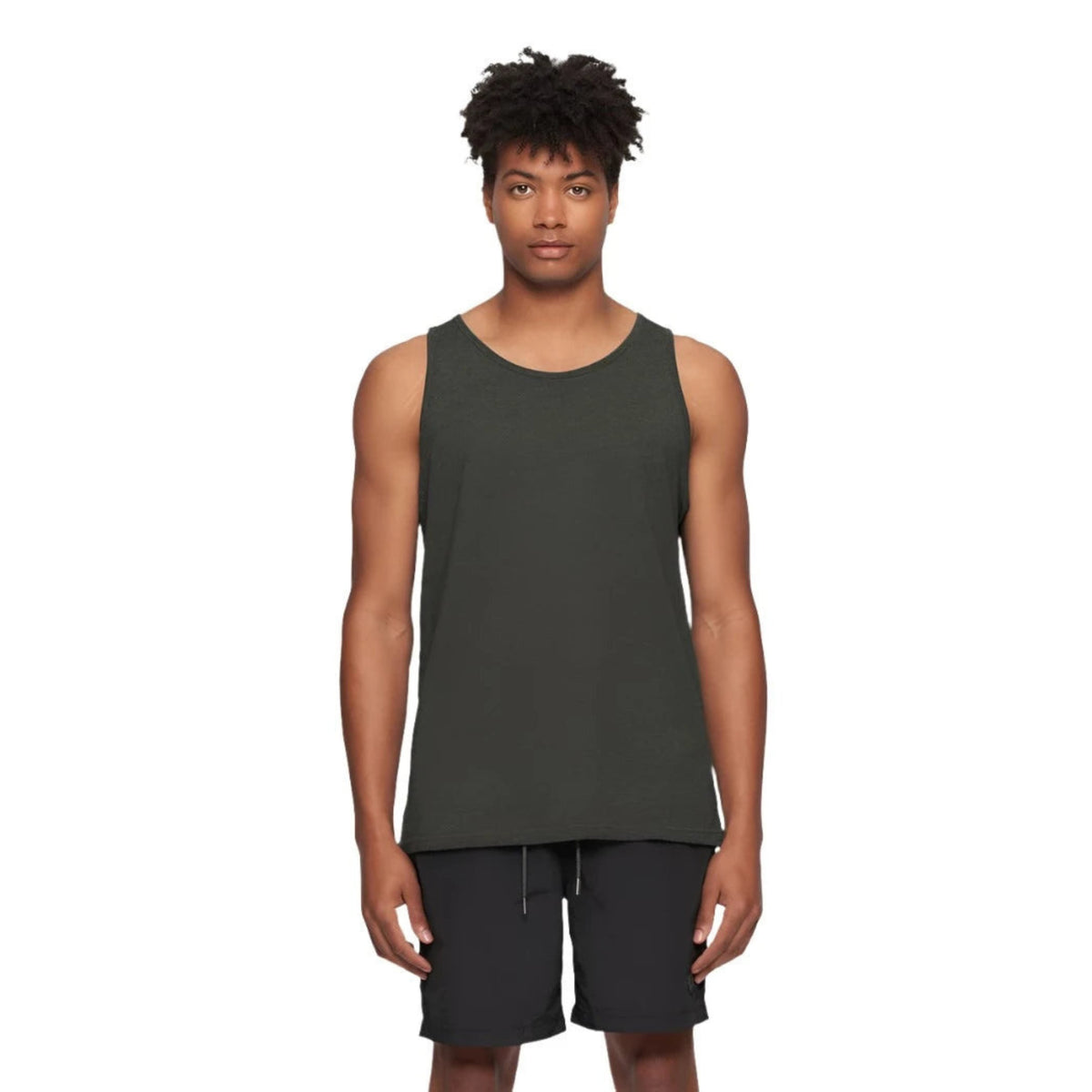 Dark Olive Easy Tank-1