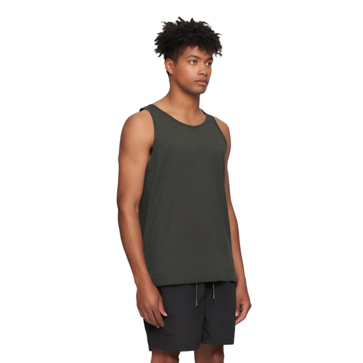 Dark Olive Easy Tank-2