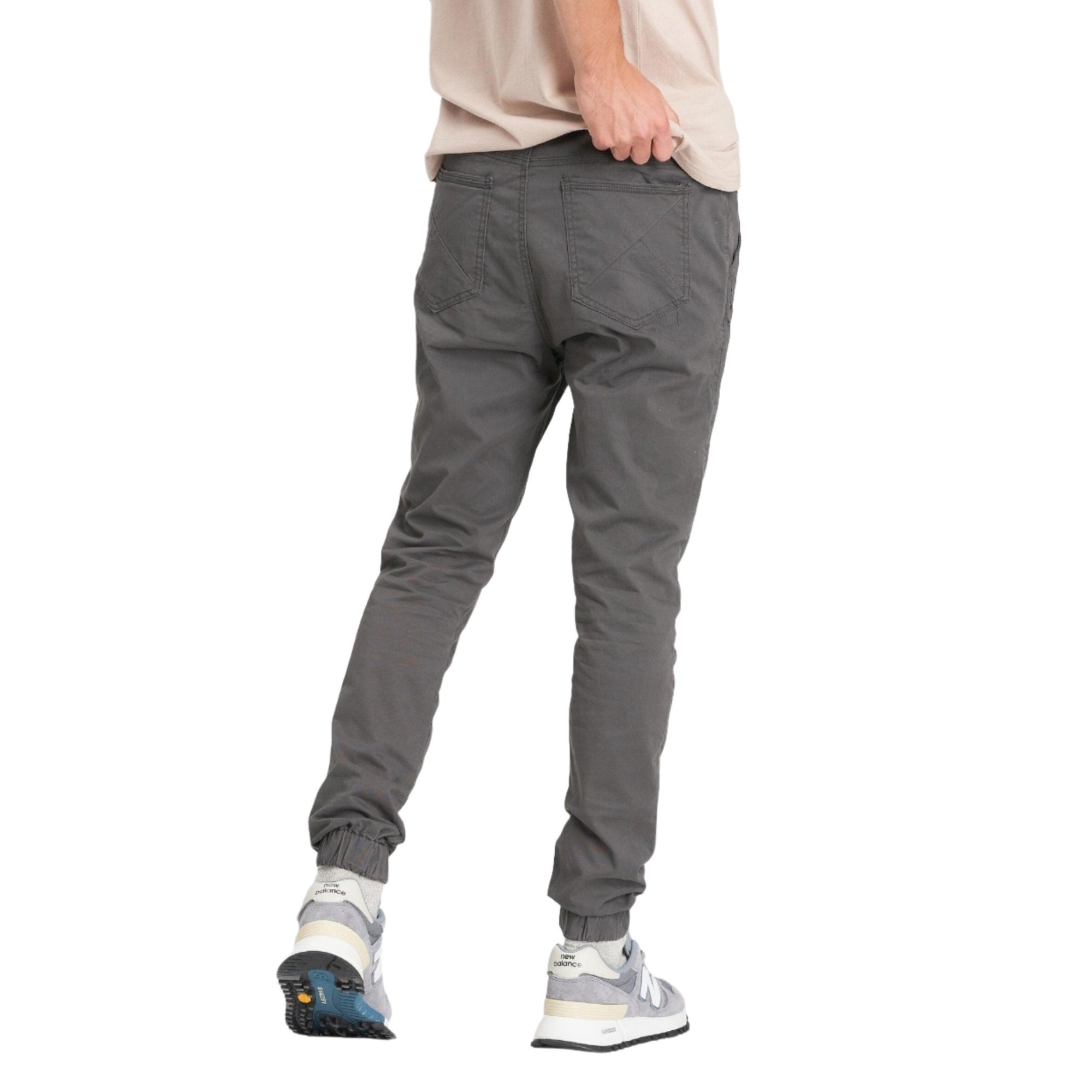 Charcoal Chino Jogger