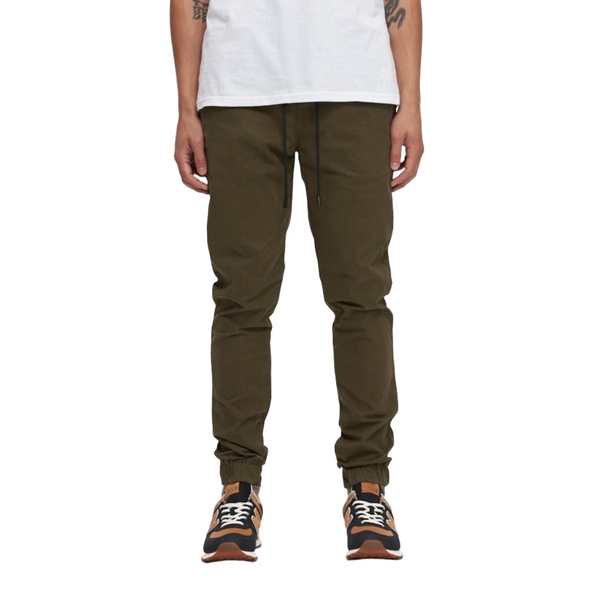 Olive Chino Jogger
