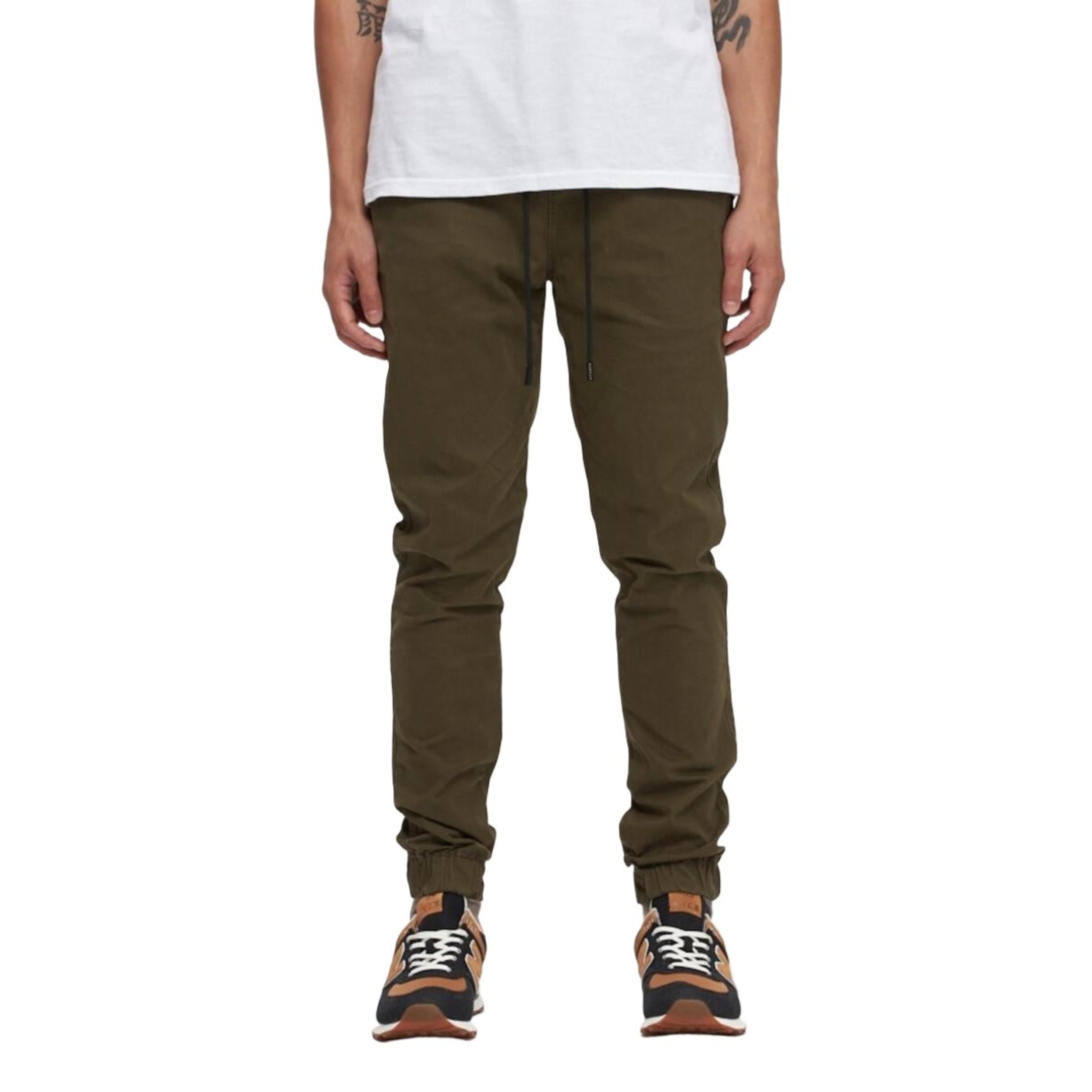 Olive Chino Jogger