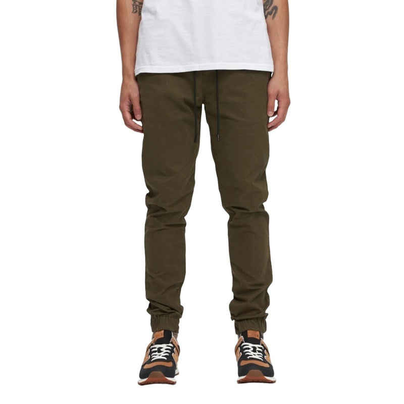 Pantalon de jogging chino olive Kuwallatee